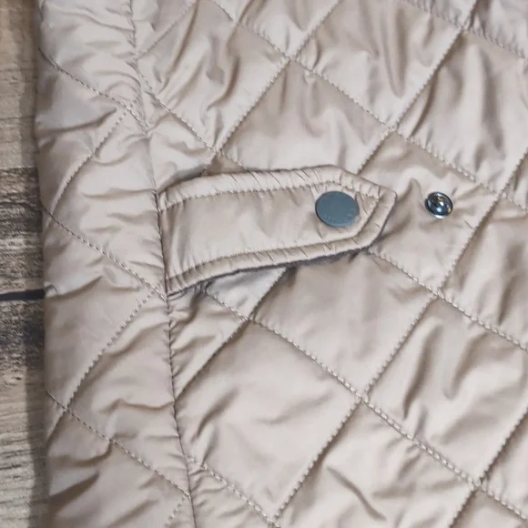 Peter Millar Essex Quilted Vest Pebble Beach Embroidered Logo Size XXL In Brown